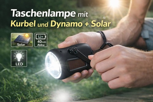 Neu solar akku kurbel - neu,
